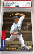 2008 Upper Deck Timeline Clayton Kershaw 93 SP Rookie #333 card