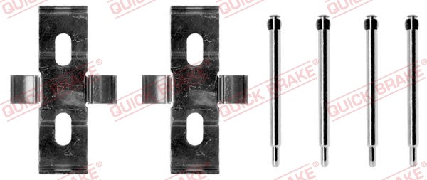 Quick Brake Zubehörsatz, Scheibenbremsbelag 109-1007 - Bild 4