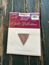 Hanes Silk Reflections SZ CD Little Color Reinforced Toe Control Top Pantyhose