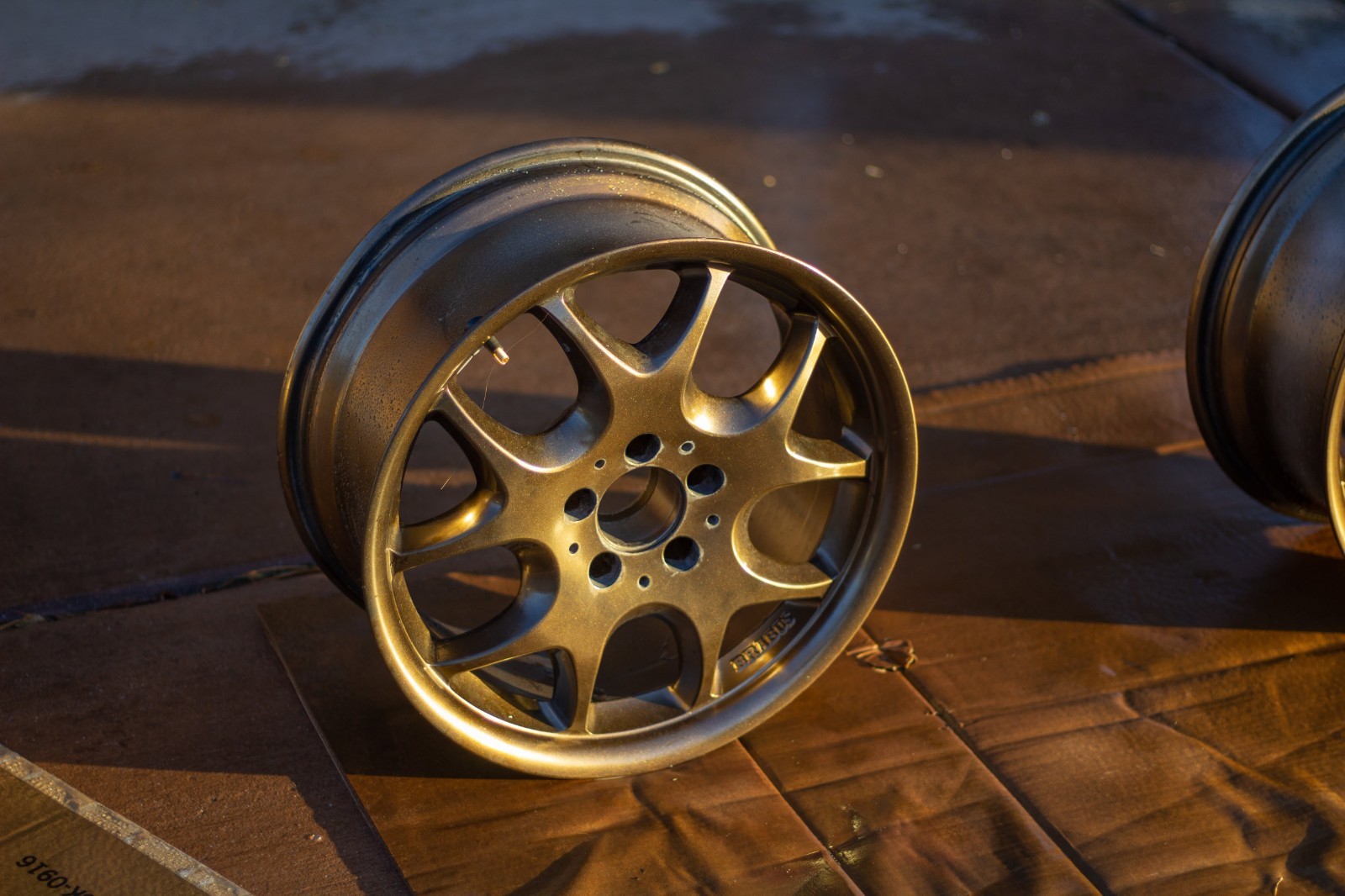 Brabus Monoblock V (Set of 4) 5x112, 8x17" - Bronze
