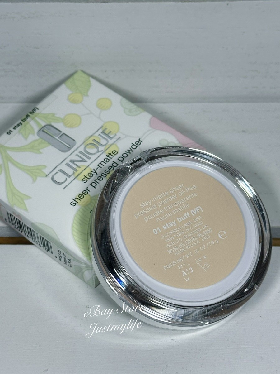 Clinique Stay-Matte Blotting Powder – Universelles Matttpuder Für Alle Hauttöne