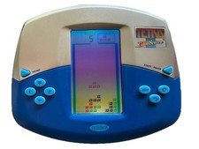 Mattel TETRIS 2007 Color Screen Electronic Game RADICA Handheld TESTED WORKING