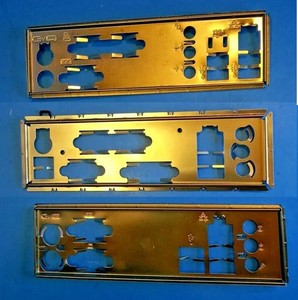 Pick Any One: ATX Motherboard RJ45 Audio Rear I/O Shield Backplate Back Plate
