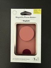 PopSockets Magnetic Phone Wallet with Grip and MagSafe, Magnetic