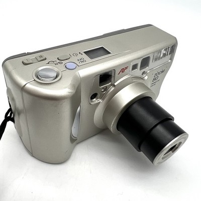 Vtg Konica Minolta Zoom 80 35mm Film Pocket Camera Point & Shoot AF 38-80mm Lens