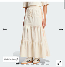 Adidas Originals Summer Glow Beige Skirt XS 
