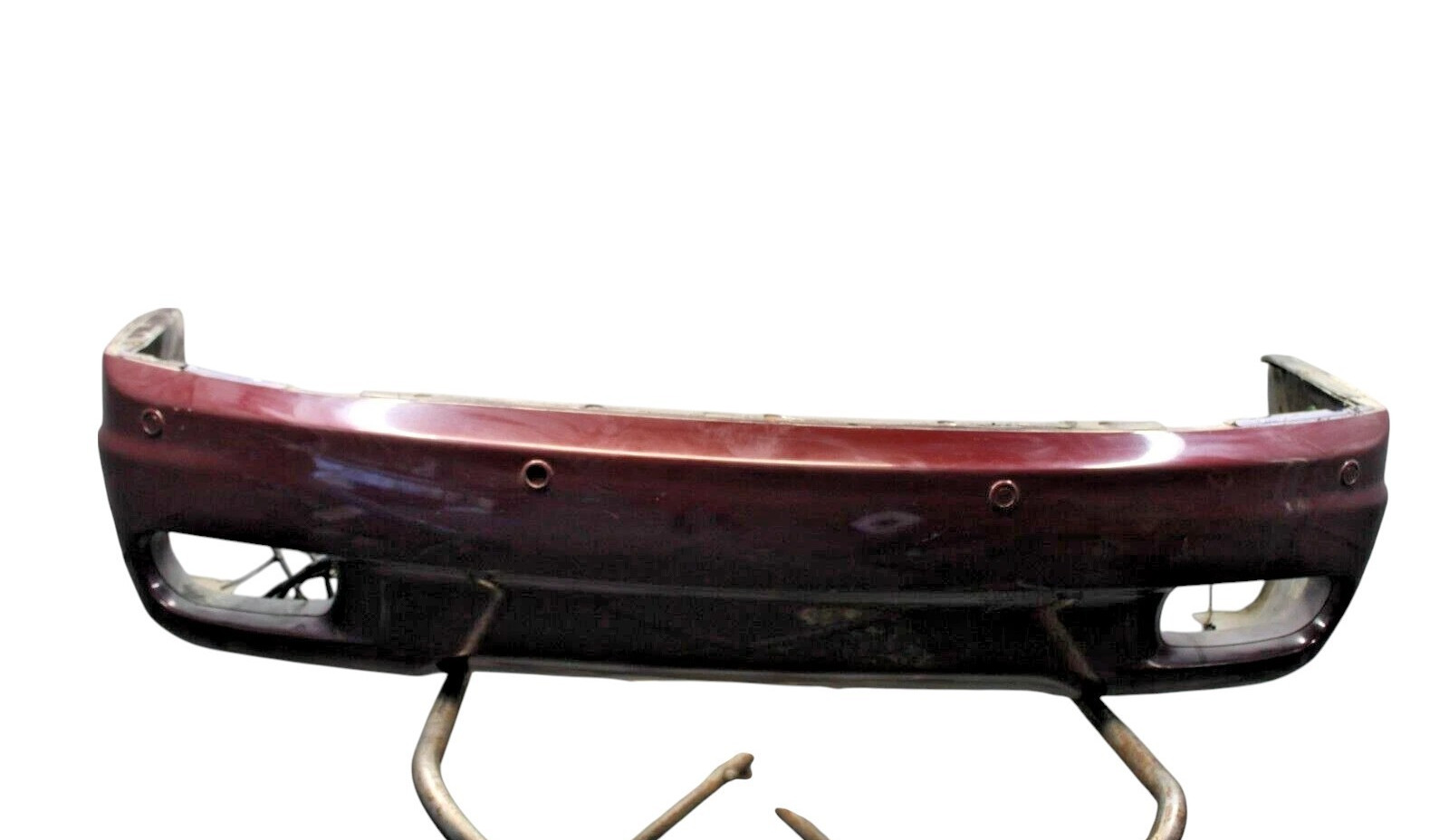 03-08 Maserati Quattroporte M139 Bumper Cover Red With Park Sensor 67072800 OEM