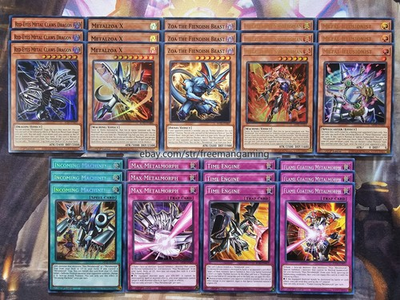 #ad #ad Yugioh Max Metalmorph Deck Core Set 27 card ROTA Red Eyes Metal Claws Dragon Zoa $19.99