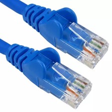Cables Direct 10m Economy Gigabit Networking Cable - Blue