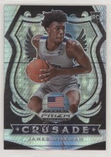 2020-21 Panini Prizm Draft Picks Crusade Hyper Prizm James Wiseman #82 1x9