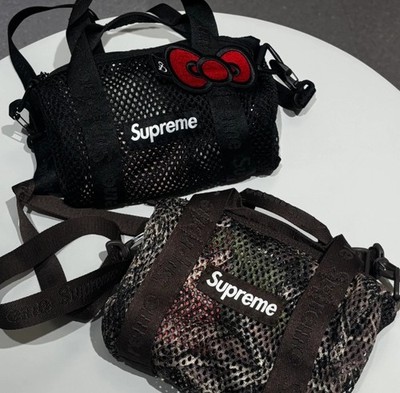Supreme MeshMini DuffleBag“Black\