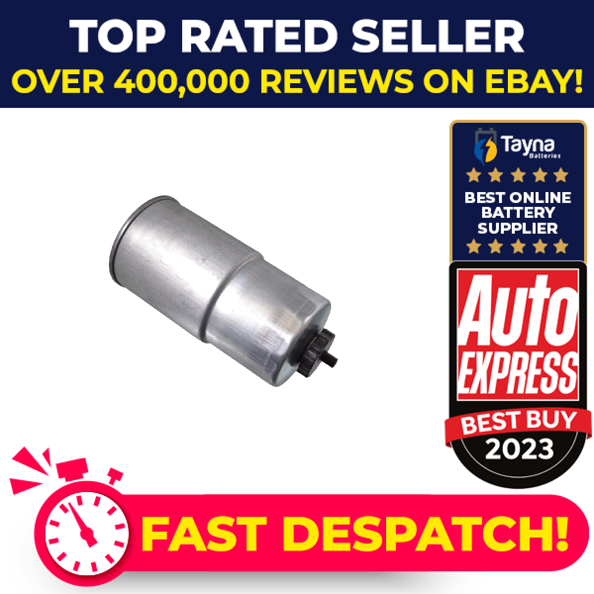 Fuel Filter fits ALFA ROMEO 166 936 2.4D 98 to 07 Blue Print 46471844 71771745