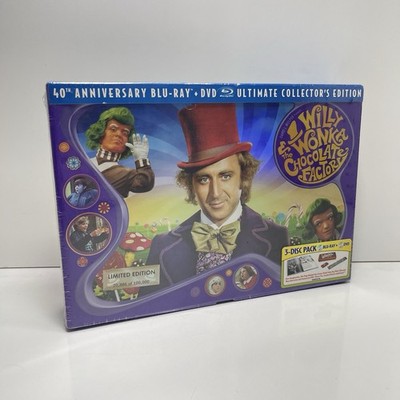 Willy Wonka & the Chocolate Factory (1971) 40th Anniversary Blu-ray + DVD Set