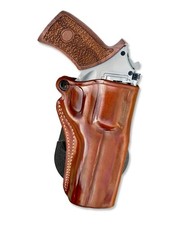 Masc Premium Leather Paddle Holster For Rhino 40Ds .357 Mag/9Mm 4-Inch