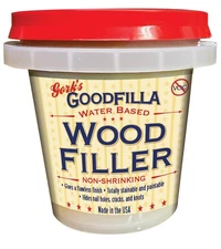 Goodfilla Red Oak 8 oz Wood and Grain Filler Stainable Tintable Sandable Zero...