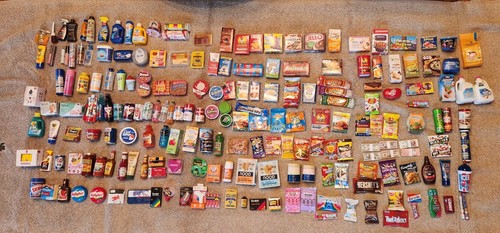 OVER 200 MINI BRANDS FOODS GROCERY PLUS ALL DIFFERENT