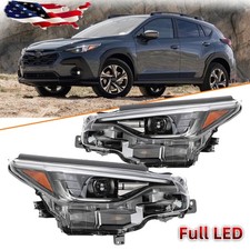 For 2024-2025 Subaru Impreza Crosstrek Left Right Headlight Full Led Head Lamp