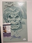 New ListingStan Lee’s Marvel,Hulk poster Art Signed byJoe Sinnott & Jim Shooter,Quote/Coa
