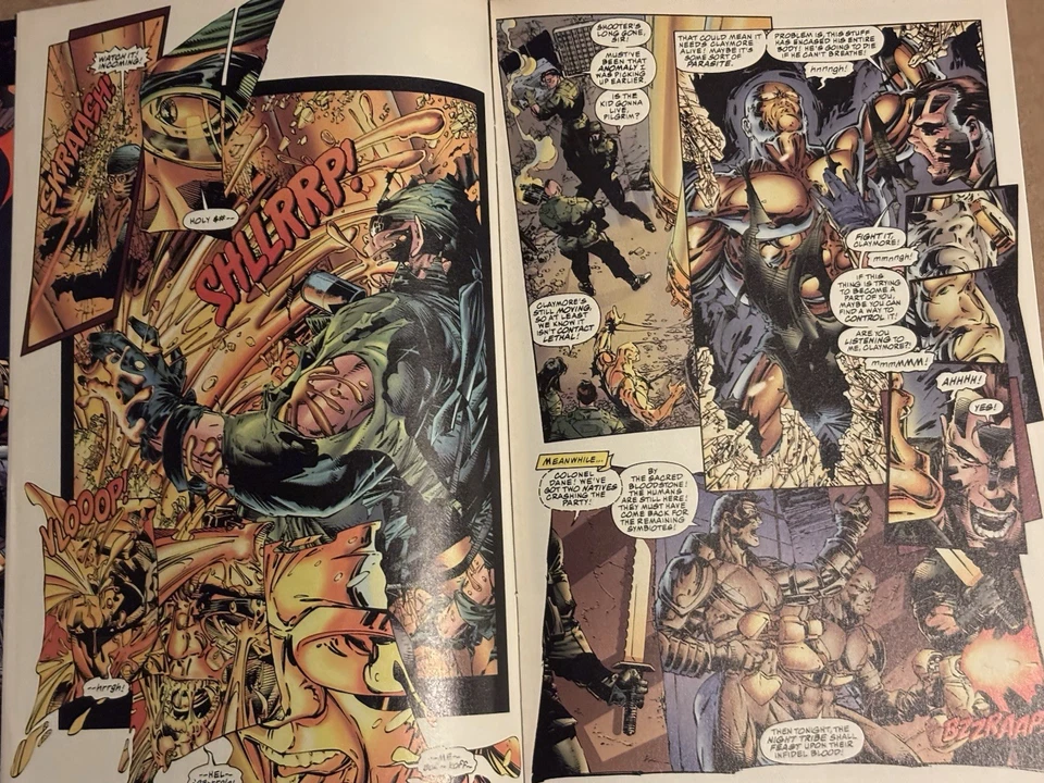 Image Comics Wetworks #1-4 Complete Set and Backlash #4 Featuring Wetworks 1992 - Image 4 of 4