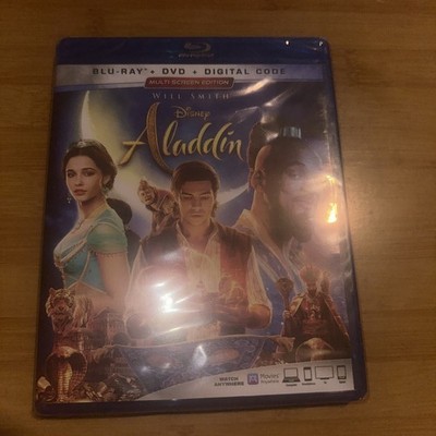Disney Aladdin (Blu-ray, 2019) Live Action - Sealed NIP 