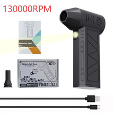 130000 RPM 3 Gear Mini Turbo Jet Air Duster PC Car Keyboard Blower