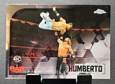 2020 Topps Chrome WWE #28 Humberto Carrillo RC Rookie Wrestling card NM/MT