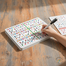 Kids Visual Tracking Memory Match Game Focus Attention Training Cards Ages 4  6
