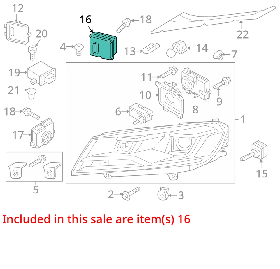 Volkswagen Touareg 2016 faro lastre luz principal T2LMQ Foto 3 de 4