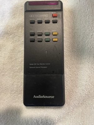 AudioSource SS Two /Remote Control /Surround Sound Processor /Working / Sanitize