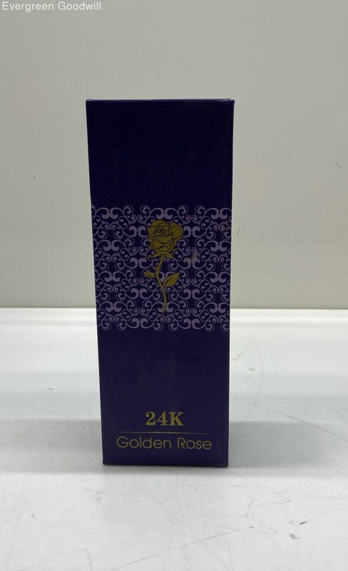 24K Decorative Gold Foil Rose Keepsake UNBRANDED
