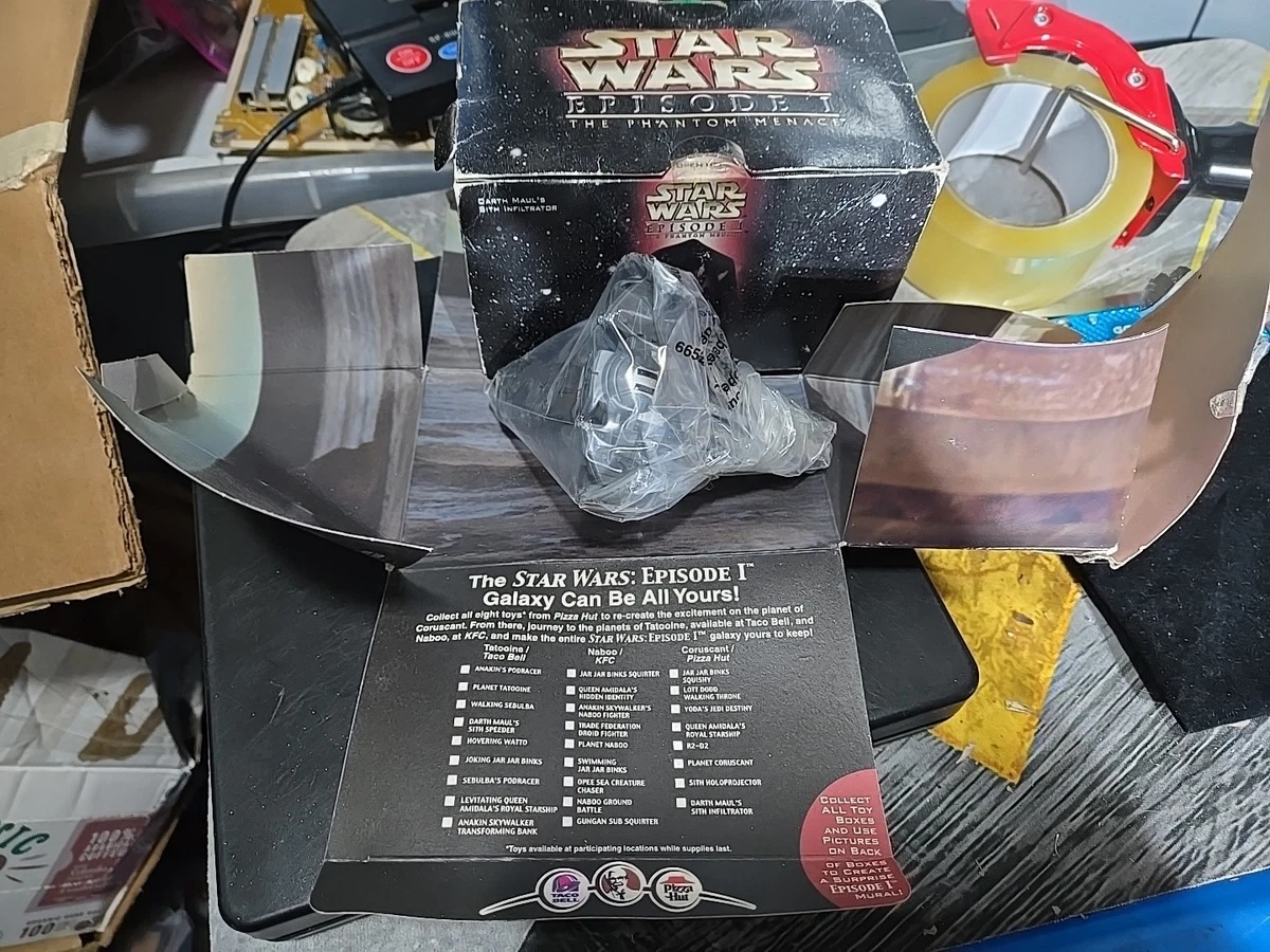 Pizza Hut Star Wars Fast Food Premiums for sale - eBay