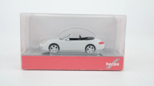 Herpa 1/87 032674-002 Porsche 996 C4 descapotable blanco - NUEVO | Condition: Gebraucht