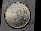 PEACE SILVER DOLLAR 1922 GEM BU BLAZING LUSTER FROSTY 90% SILVER DOLLAR