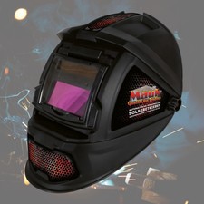 MAUK Profi Automatik Schutzschwei&szlig;helm mit Klappvisier | Verdunklungsstufen 9-13