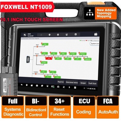 FOXWELL Profi KFZ OBD2 Diagnosegerät Bidirectional Scanner ALL SYSTEM ECU Coding