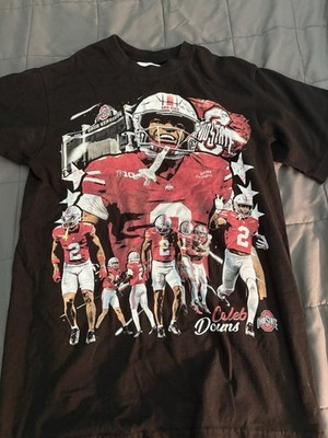 Game Changer Ohio State Buckeyes Caleb Downs Shirt Black Size M NWOT