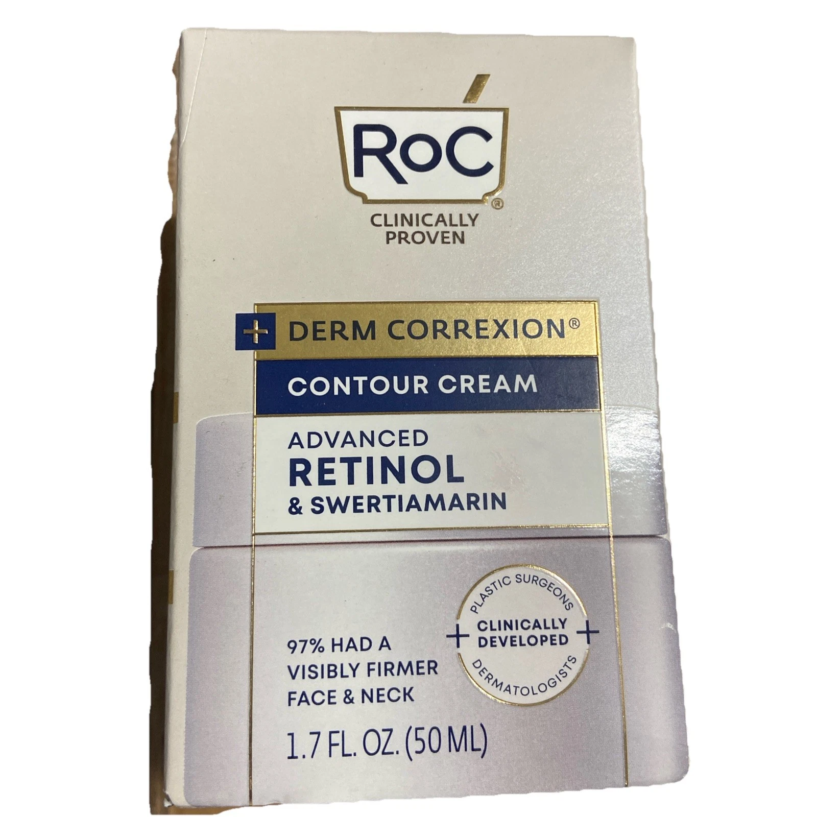 RoC Derm Correxion Contour Cream Advanced Retinol & Swertiamarin, 1.7 oz