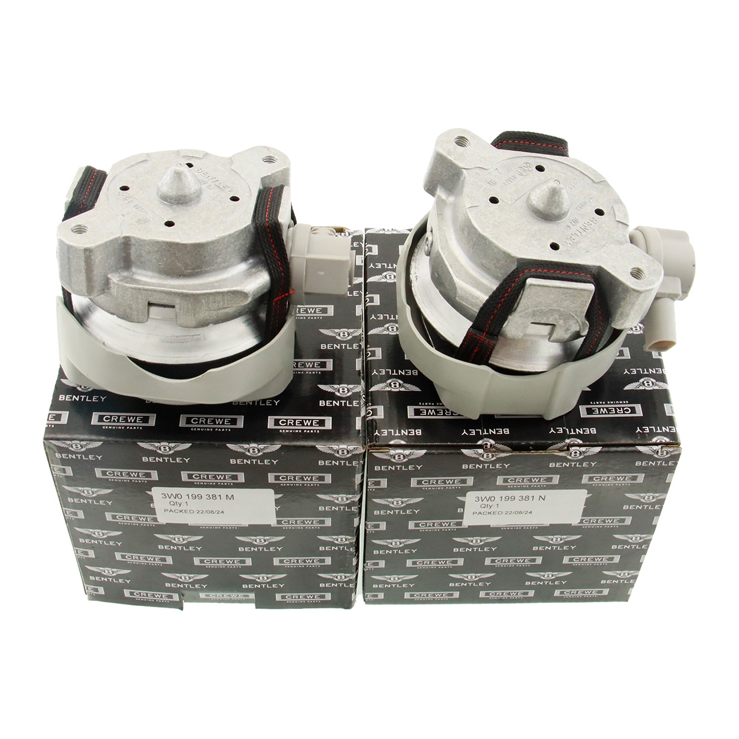 OEM 3W0199381N 3W0199381M 2x Engine Mount For Bentley Continental GT Flying Spur