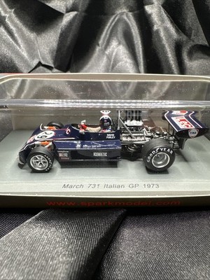 SPARK 1/43 S5368 March 731 #29 Italian GP 1973 Monza David Purley USA Boxed