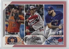 2023 Topps Series 1 Mother's Day Hot Pink /50 Alek Manoah Justin Verlander u6m
