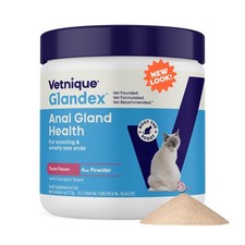 Glandex Feline Anal Gland or Daily Probiotic Fiber Supplement Powder for Cats...