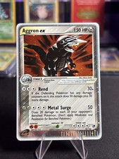 Aggron ex 95/100 EX Sandstorm Holo Silver Border 2003 NM Pokemon Vintage