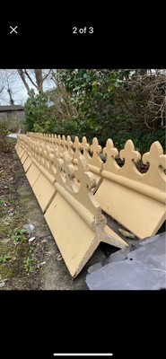 20 X Buff Colour Fleur De Lys Ridge Tiles | eBay UK