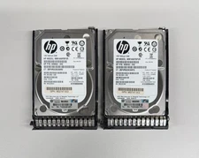 LOT OF 2x 652749-B21 HPE SEAGATE 1TB 6G SAS 7.2K 2.5" HDD HARD DRIVE 653954-001