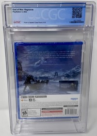 CGC Graded God of War Ragnarok Launch Edition NEW PS5 (1022795003, 9.8 A++)