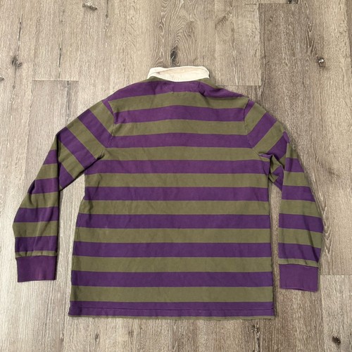 Vintage Polo Ralph Lauren Rugby Polo Shirt Mens XL Multicolor Striped Pony 90s by Ralph Lauren, Size XL, $49.99 - Photo 10