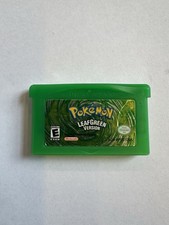 Pok mon: LeafGreen Version Nintendo Game Boy Advance, 2004 Authentic Tested