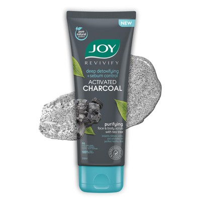 Joy Deep Detoxifying + Sebum Control Purifying Face Scrub With Tea Tree 200ml.