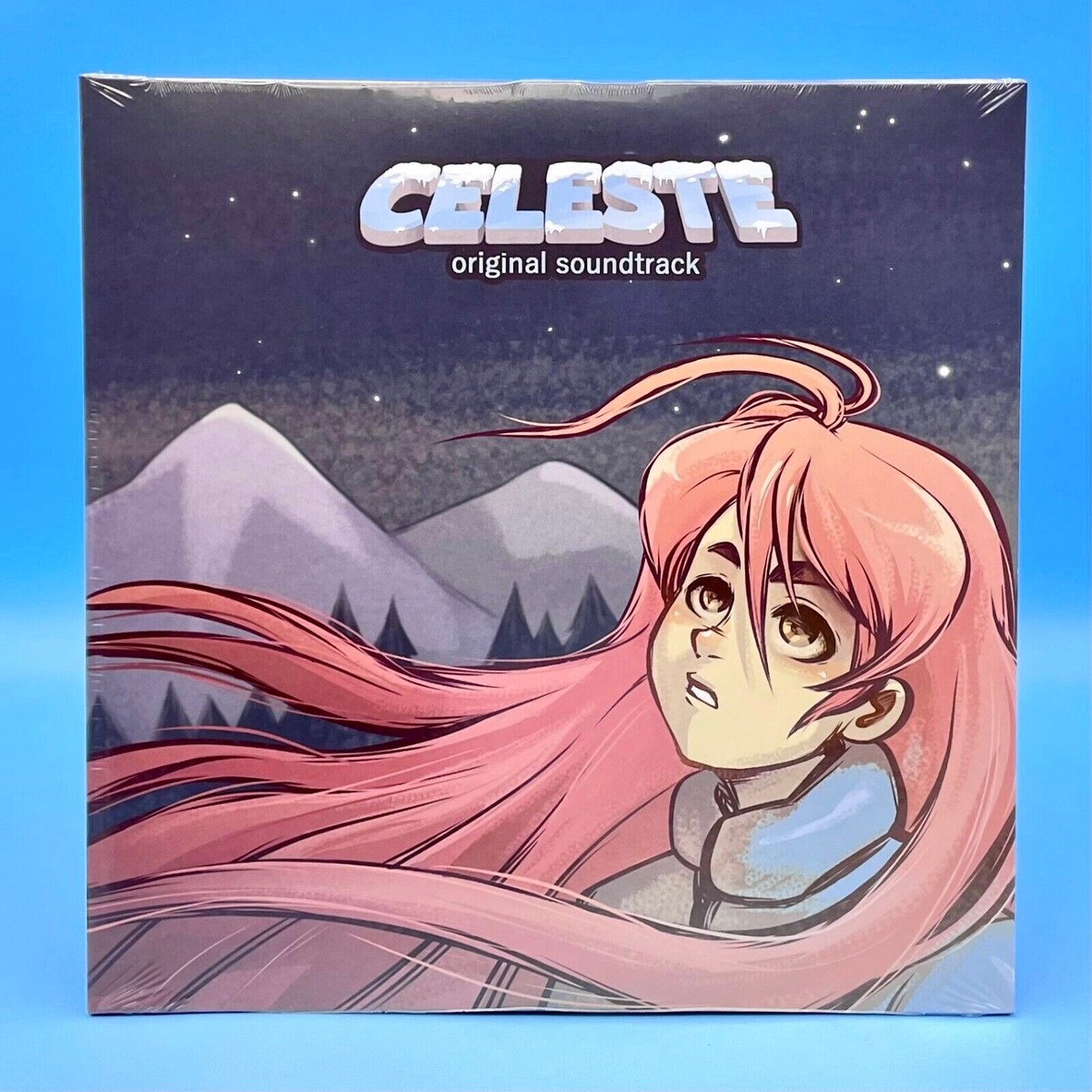Celeste Original Vinyl Soundtrack Pink Peach Record 2 LP Lena