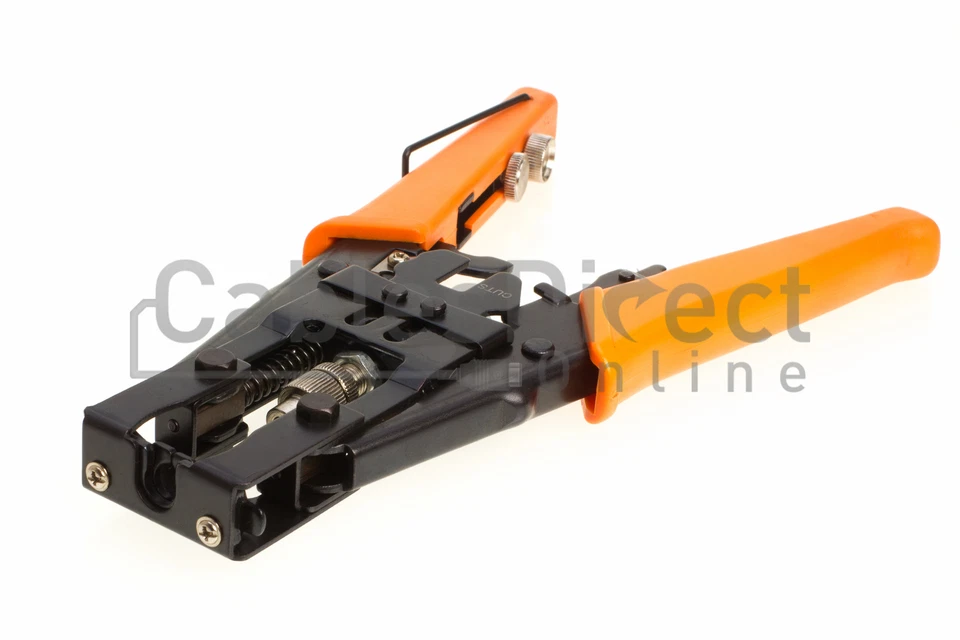 500FT Black RG59 + DC Power  Siamese Security Camera Cable + Tool Kit CCTV - Image 3 of 4